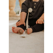 Load image into Gallery viewer, Suavinex Wonderland Soother Clip With Ribbon - Neutral