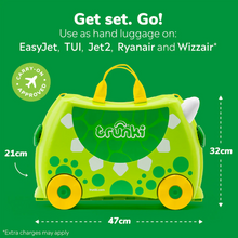 Load image into Gallery viewer, Trunki Ride on Luggage - Dudley Dinosaur