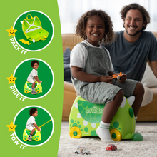 Load image into Gallery viewer, Trunki Ride on Luggage - Dudley Dinosaur