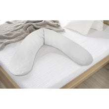 Load image into Gallery viewer, Theraline Muslin Maternity & Nursing Pillow Cover - Light Grey