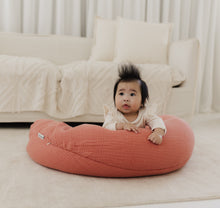Load image into Gallery viewer, Theraline Muslin Maternity & Nursing Pillow - Terracotta