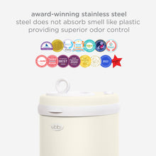 Load image into Gallery viewer, Ubbi Nappy Pail - Matte Ivory