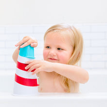 Load image into Gallery viewer, Ubbi Lighthouse Stacking Cups