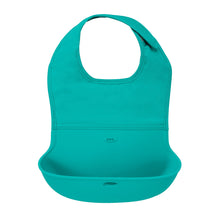 Load image into Gallery viewer, OXO TOT Roll-up Bib - Teal
