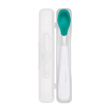 Load image into Gallery viewer, Oxo Tot On The Go Feeding Spoon - Teal (1)
