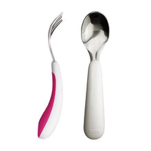 Load image into Gallery viewer, Oxo Tot Fork & Spoon Set - Pink (1)