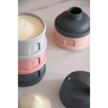 Load image into Gallery viewer, Beaba Formula and Snacks Container - Mineral Grey/Pink