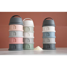Load image into Gallery viewer, Beaba Formula and Snacks Container - Mineral Grey/Pink