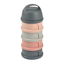 Load image into Gallery viewer, Beaba Formula and Snacks Container - Mineral Grey/Pink