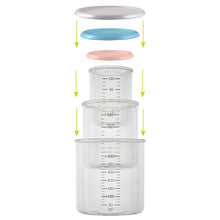 Load image into Gallery viewer, Beaba Tritan Portions Food Jar 3 Pack 120ml/240ml/420ml