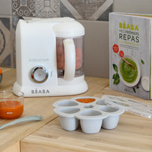 Load image into Gallery viewer, Beaba Silicone Multiportions 90ml - Grey (3)