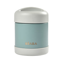 Load image into Gallery viewer, Béaba Stainless Steel Isothermal Portion 300ml - Light Mist / Eucalyptus Green