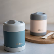 Load image into Gallery viewer, Béaba Stainless Steel Isothermal Portion 300ml - Light Mist / Eucalyptus Green (3)