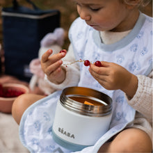 Load image into Gallery viewer, Béaba Stainless Steel Isothermal Portion 500ml - Baltic Blue / White (5)