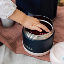 Load image into Gallery viewer, Béaba Stainless Steel Isothermal Portion 500ml - Light Pink / Night Blue (4)