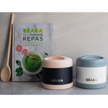 Load image into Gallery viewer, Béaba Stainless Steel Isothermal Portion 500ml - Light Pink / Night Blue (8)