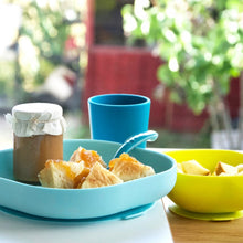 Load image into Gallery viewer, Beaba Silicone Suction Meal Set - Blue (1)