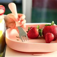 Load image into Gallery viewer, Beaba Silicone Suction Meal Set - Pink (1)