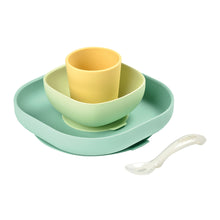 Load image into Gallery viewer, BEABA Silicone Meal Set - Yellow
