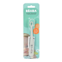Load image into Gallery viewer, Beaba 1st Age Silicone Spoon - Grey (2)
