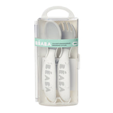 Load image into Gallery viewer, Beaba 2nd Stage Training Fork & Spoon - Light Mist