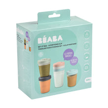 Load image into Gallery viewer, Beaba Clip Portions Food Storage Toddler Set 250ml
