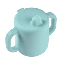 Load image into Gallery viewer, Beaba Silicone Learning Cup with Spout Lid - Blue
