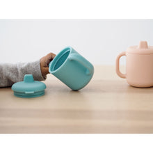 Load image into Gallery viewer, Beaba Silicone Learning Cup with Spout Lid - Blue