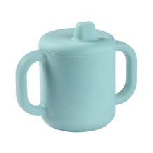 Load image into Gallery viewer, Beaba Silicone Learning Cup with Spout Lid - Blue