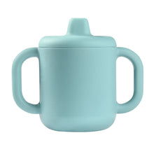 Load image into Gallery viewer, Beaba Silicone Learning Cup with Spout Lid - Blue