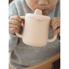 Load image into Gallery viewer, Beaba Silicone Learning Cup with Spout Lid - Pink