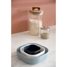 Load image into Gallery viewer, Beaba Silicone 3 Piece Nesting Bowl Set - Night Blue