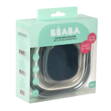 Load image into Gallery viewer, Beaba Silicone 3 Piece Nesting Bowl Set - Night Blue