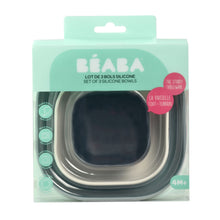 Load image into Gallery viewer, Beaba Silicone 3 Piece Nesting Bowl Set - Night Blue