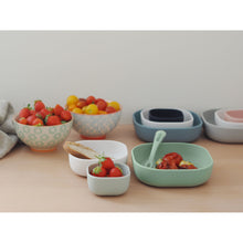 Load image into Gallery viewer, Beaba Silicone 3 Piece Nesting Bowl Set - Sage Green