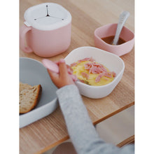 Load image into Gallery viewer, Beaba Silicone 3 Piece Nesting Bowl Set - Velvet Grey