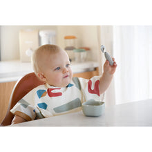 Load image into Gallery viewer, Beaba Fork & Spoon Stainless Steel Pre-Cutlery - Velvet Grey