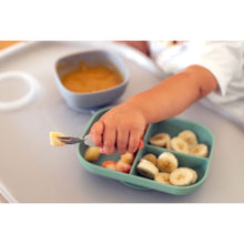 Load image into Gallery viewer, Beaba Fork & Spoon Stainless Steel Pre-Cutlery - Velvet Grey