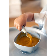 Load image into Gallery viewer, Beaba Fork & Spoon Stainless Steel Pre-Cutlery - Velvet Grey