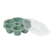 Load image into Gallery viewer, Beaba Multiportions Silicone Freezer Tray 6 X 150ml - Sage Green