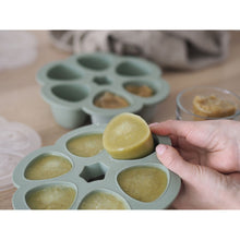 Load image into Gallery viewer, Beaba Multiportions Silicone Freezer Tray 6 X 150ml - Sage Green