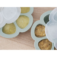Load image into Gallery viewer, Beaba Multiportions Silicone Freezer Tray 6 X 150ml - Sage Green