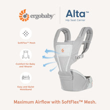 Load image into Gallery viewer, Ergobaby Alta Hip Seat Baby Carrier - Pink Quartz