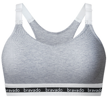Load image into Gallery viewer, Bravado Designs Original Full Cup Nursing Bra - Sustainable - Dove Heather
