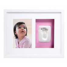 Load image into Gallery viewer, Pearhead Babyprints Wall Frame - White