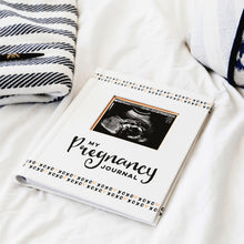 Load image into Gallery viewer, Pregnancy Journal - Black, White &amp; Gold (3)
