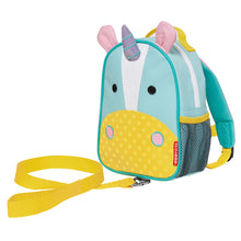 Load image into Gallery viewer, Skip Hop Zoo Eureka Unicorn Backpack with Reins