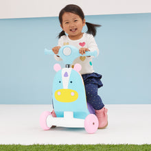 Load image into Gallery viewer, Skip Hop Zoo Ride On 3 in 1 Scooter - Unicorn
