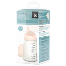 Load image into Gallery viewer, Suavinex Zero Zero Anti Colic Bottle 270ml - Medium Flow 3M+