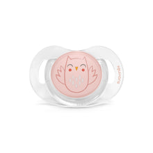 Load image into Gallery viewer, Suavinex Bonhomia Soother with SX Pro Anatomical Teat 0-6M - Owl Pink